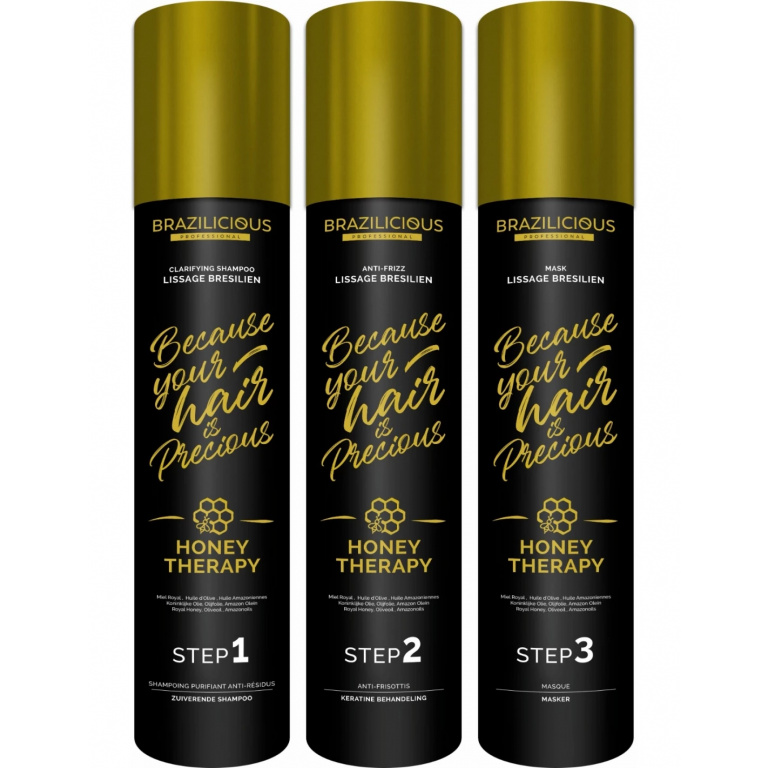 Braziliciosu Honey Therapy Set 3x 1l