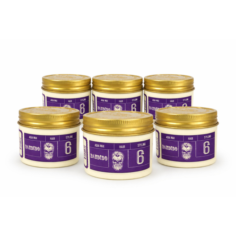 Bandido Aqua Wax Medium 6 Pack 6 stuks