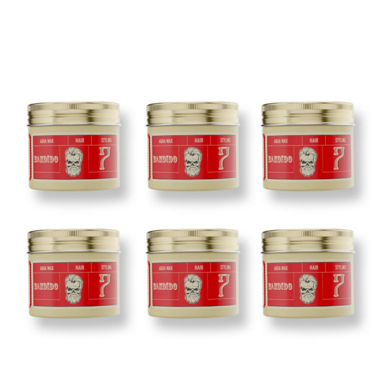 Bandido Aqua Wax 7 Strong Red Pack 6 stuks