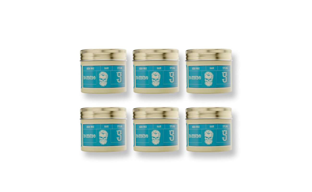 Bandido Aqua Wax Medium 5 125 ml 6 Stuks
