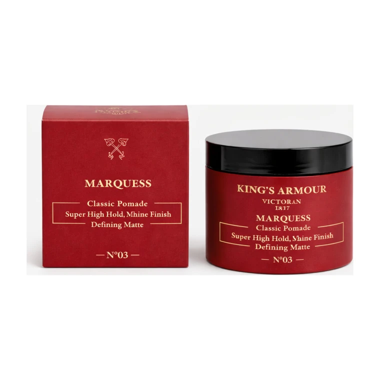 King’s Armour Marquess Classic Pomade N°03 – Super High Hold & High Shine Finish