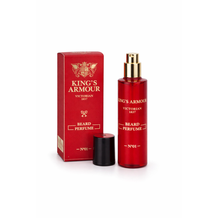 King’s Armour Beard Perfume – Argan Oil + Parfum | Fris, Verzorgend & Luxe Finish