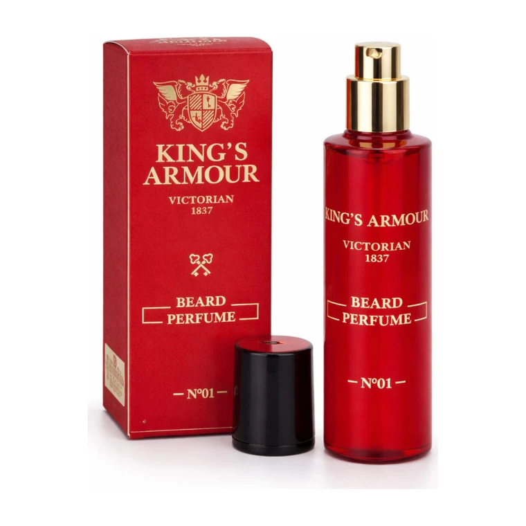 King’s Armour Beard Perfume – Argan Oil + Parfum | Fris, Verzorgend & Luxe Finish