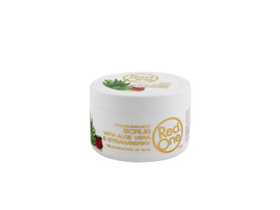 Facial Scrub- Aloe Vera- Strawberry 450ml
