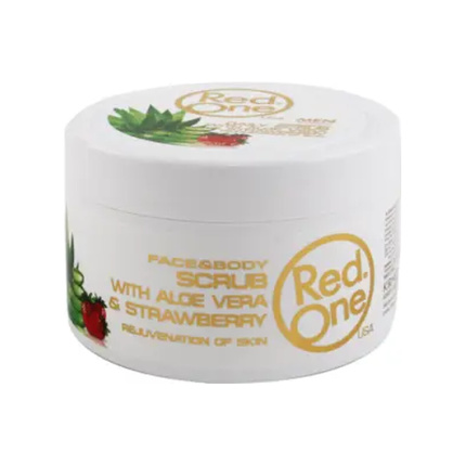 RedOne Facial Scrub- Aloe Vera- Strawberry 450ml