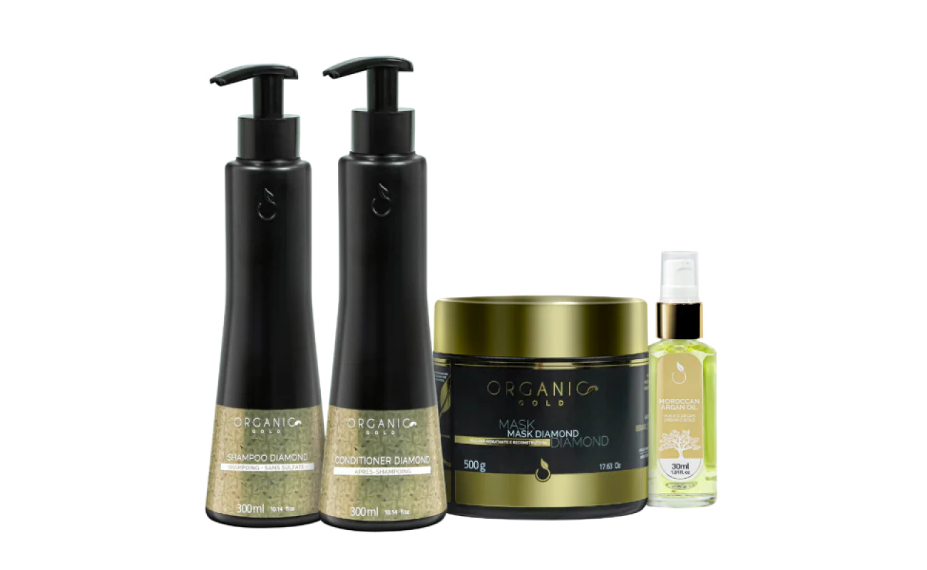 Organic Gold Diamond Home Care Set