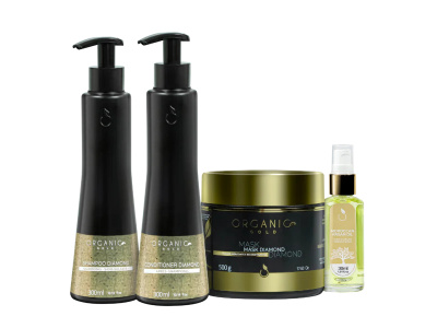 Organic Gold Diamond Home Care Set