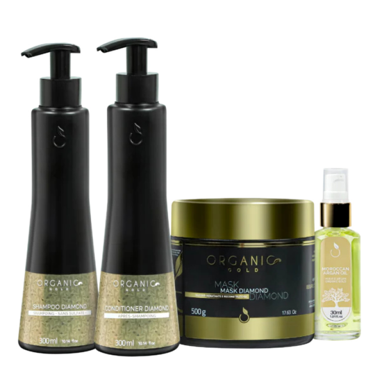 Organic Gold Diamond Home Care Set