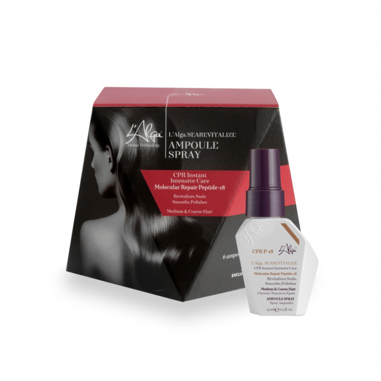 L'Alga CPR P-18 Searevitalize Ampoule Spray Medium And Coarse Hair 15ML