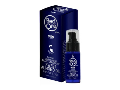 RedOne Beard & Mustache Care Oil Sweet Almond 50ml