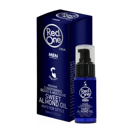 RedOne Beard & Mustache Care Oil Sweet Almond 50ml