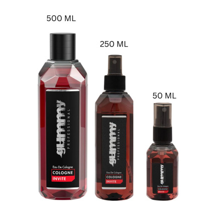 Gummy Aftershave Cologne Spray Invite