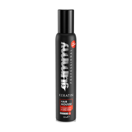 Gummy Hair Mousse Keratin – 225 ml