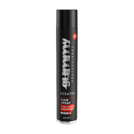 Gummy Hairspray Keratin Ultra Strong – 400 ml