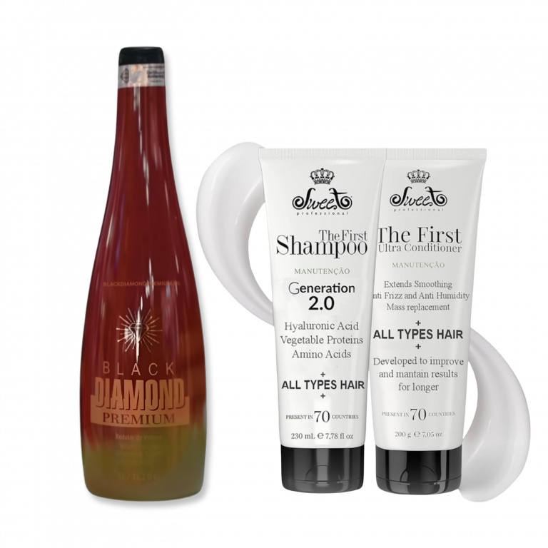 Black Diamond Premium 1000 ml & Onderhoudskit Sweet professionele