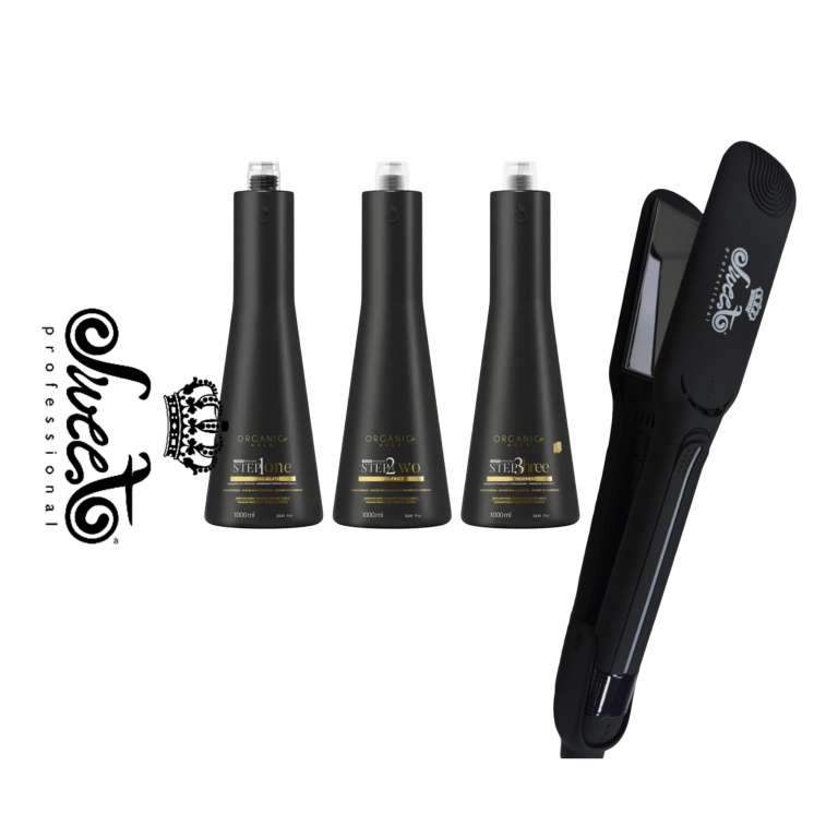 Organic Gold Keratine Behandeling Kit 3x1000ml &