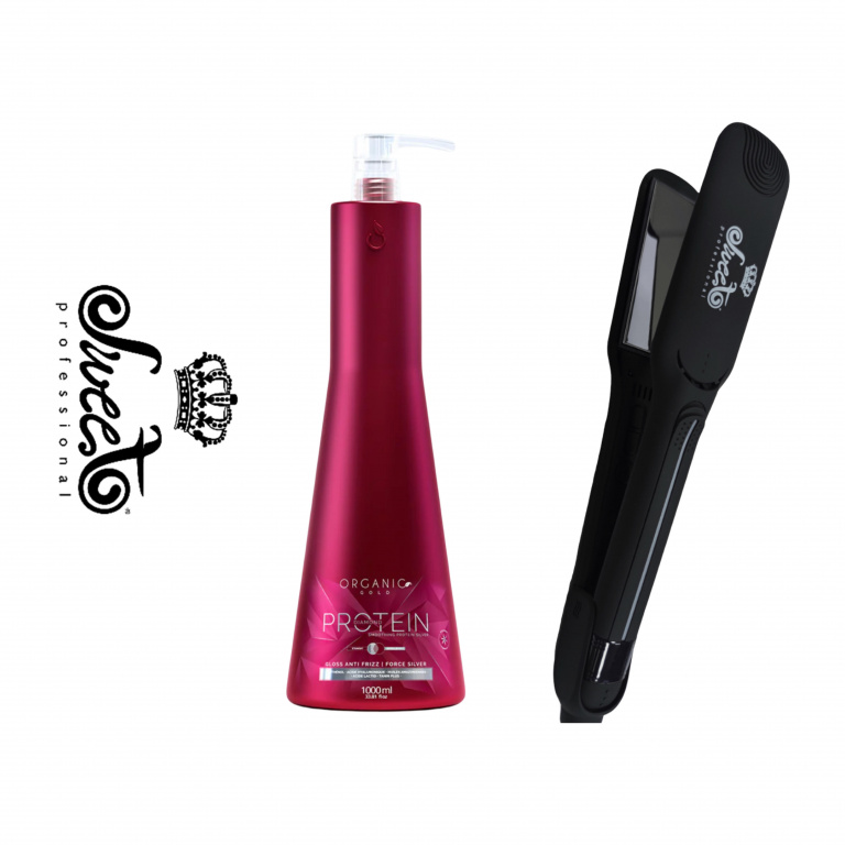 Organic Gold The Gloss Anti Frizz Protein Diamond 1000ml &