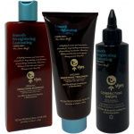Tecna Smooth Straightening Laminating Organic Smoothing Shampoo 250ml Treatment 200ml Drops 150ml