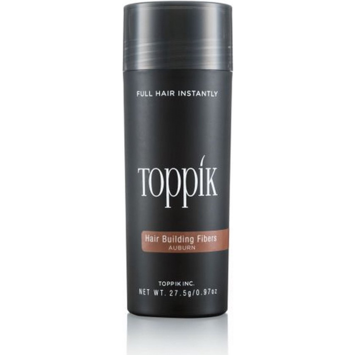 Toppik Hair Building Fibers Kastanjebruin - 27,5 gram - Cosmetische Haarverdikker - Verbergt haaruitval - Direct voller haar - Afbeelding 1