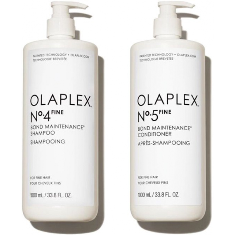 Olaplex No.4 Fine Bond Maintenance Shampoo 1000ml + Conditioner 1000ml