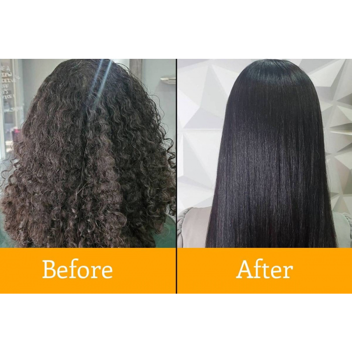 FlaKa Keratin Pro 100ml – Organische Keratinebehandeling voor Glad & Glanzend Haar & Shampoo & Conditioner na Keratinebehandeling & Masqué - Afbeelding 5