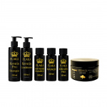 FlaKa Keratin Pro 100ml – Organische Keratinebehandeling voor Glad & Glanzend Haar & Shampoo & Conditioner na Keratinebehandeling & Masqué