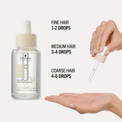 Schwarzkopf BlondMe Bondfinity Deep Repair Oil 50ml