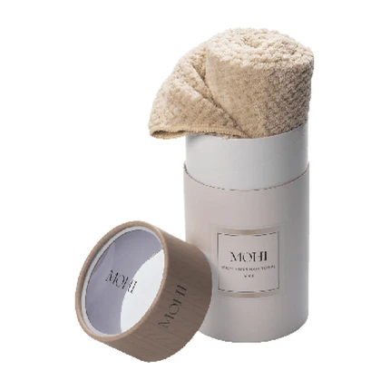 Mohi Microfiber Hair Towel Beige