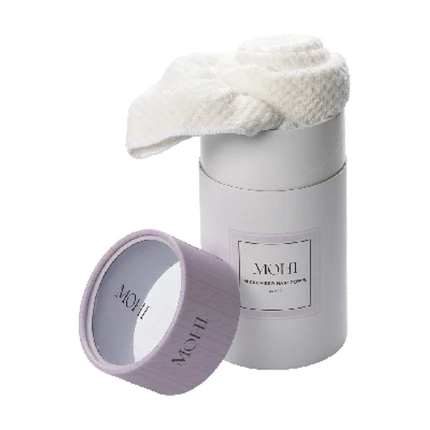 Mohi Microfiber Hair Towel White