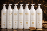 Gold HairCare Salon Bottles