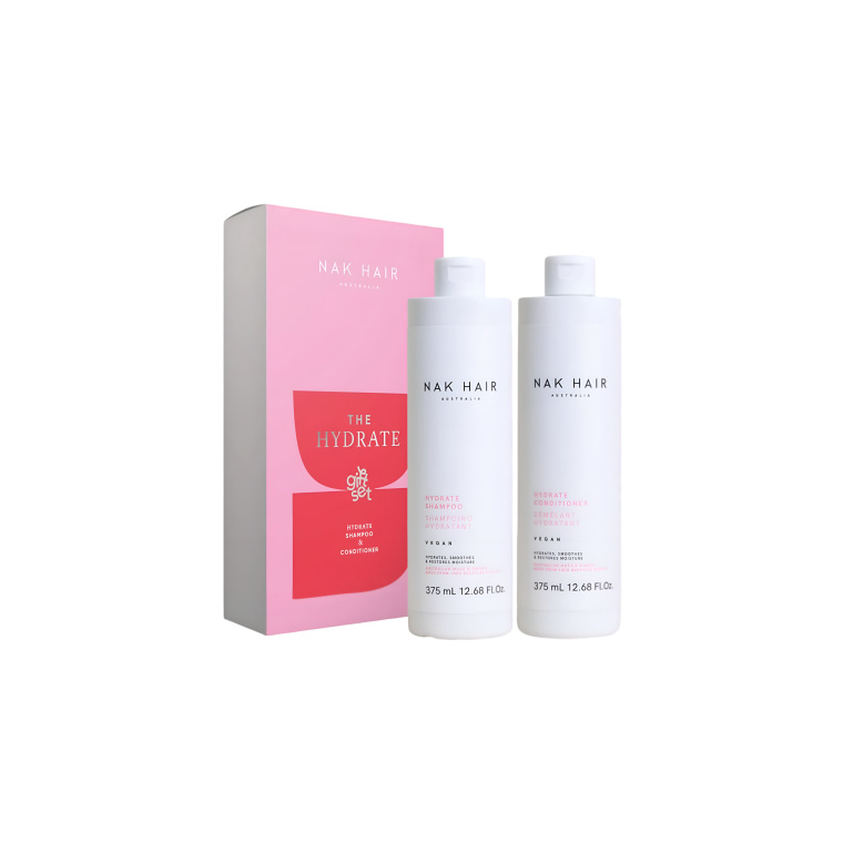 NAK Hair Hydrate Holiday Duo Cadeauset 350 ml