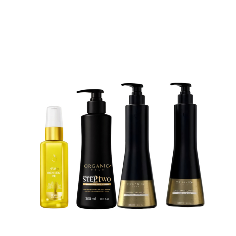 Organic Gold Keratin Onderhoud Set