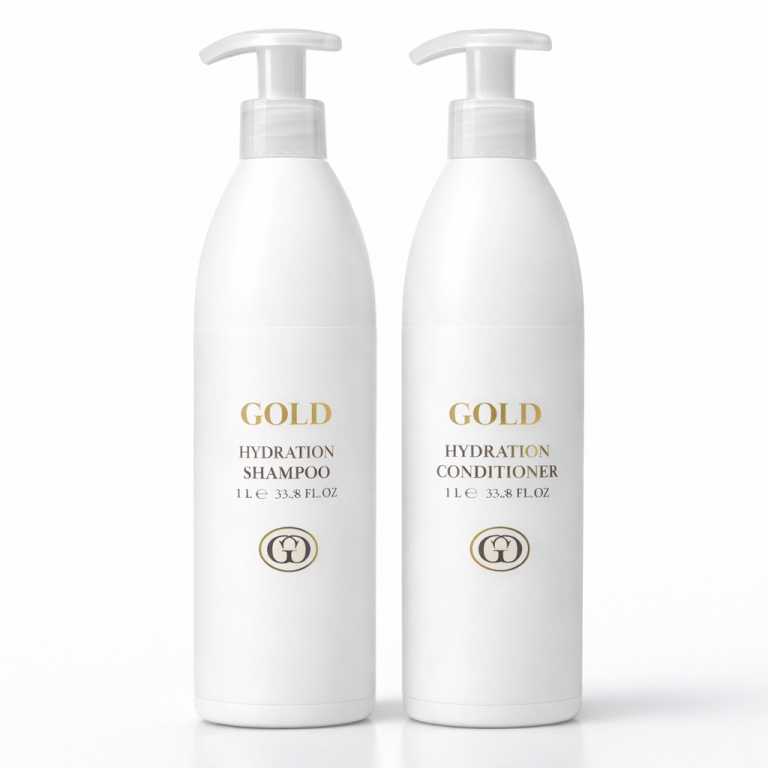 GOLD Hydration Shampoo & Conditioner 1 L Duo Set