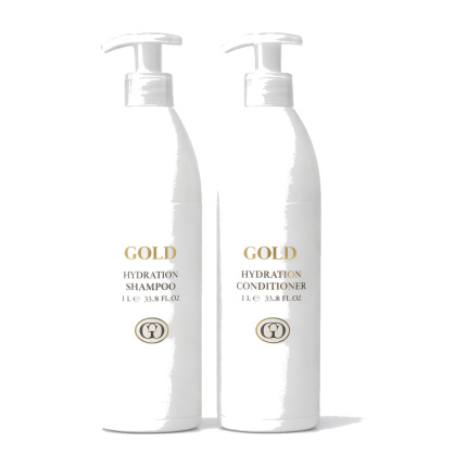 GOLD Hydration Shampoo & Conditioner 1 L Duo Set
