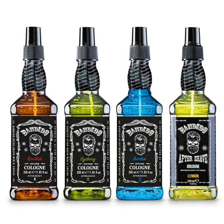 Bandido After Shave Cologne 350 ml – Sicilia, Sydney, Berlin & Lemon