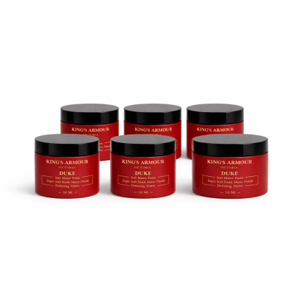 King’s Armour Duke Soft Matte Paste 110 ML – 6 Stuks Voordeelverpakking