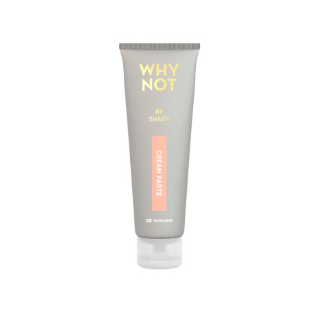 WHY NOT WN Cream Paste 100 ml – Styling Paste met Flexibele Hold Professionele cream paste voor textuur, controle en natuurlijke styling De WHY NOT Cream Paste is een professionele styling paste die het haar structuur, controle en een natuurlijke matte finish geeft. Ideaal voor moderne kapsels waarbij flexibiliteit en textuur centraal staan. Deze styling paste geeft het haar meer definitie zonder het zwaar te maken. Het haar blijft flexibel waardoor het kapsel gedurende de dag opnieuw gevormd kan worden. Perfect voor korte tot middellange kapsels en voor iedereen die een natuurlijke, moeiteloze look wil creëren. Belangrijkste voordelen Geeft het haar textuur en definitie Flexibele hold zonder stijf effect Natuurlijke matte finish Ideaal voor moderne kapsels Makkelijk opnieuw te stylen Professionele salonkwaliteit Geschikt voor Kort haar Halflang haar Haar dat textuur nodig heeft Moderne kapsels Gebruik Wrijf een kleine hoeveelheid paste tussen de handen en verdeel door droog haar. Style het haar naar wens. SEO Meta Titel WHY NOT Cream Paste 100 ml – Professionele Styling Paste met Flexibele Hold Meta Beschrijving WHY NOT Cream Paste geeft het haar textuur, controle en een natuurlijke matte finish. Ideale styling paste voor korte en moderne kapsels. SEO Zoekwoorden why not cream paste, styling paste haar, matte hair paste, professionele hair paste, textuur paste haar