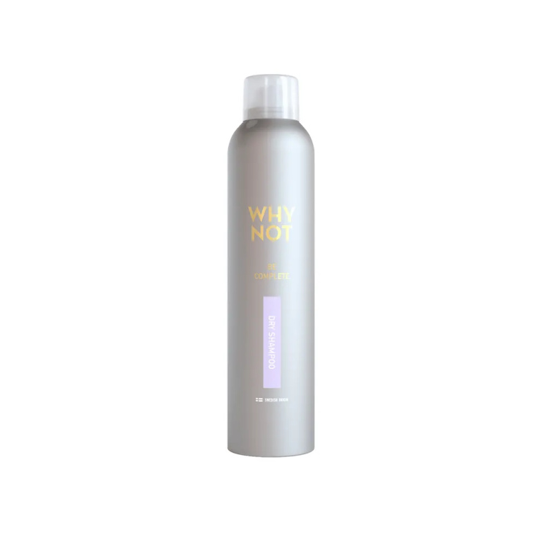 200800250 WN DRY SHAMPOO 250ml A dry shampoo for instant volume, texture & a fresh feel. Discover WHY NOT Dry Shampoo – the ultimate dry shampoo for those who want to refresh their hair, create volume and add extra texture between washes. Its powerful formula absorbs excess oil from the scalp, leaving your hair clean, airy and easy to style – without the need for water. This dry shampoo provides instant lift from the roots and makes the hair feel fuller and more flexible – perfect for both everyday hairstyles and glamorous looks. Leaves a clean feeling without water – absorbs oil and impurities from the scalp so the hair feels fresh and clean between washes. Strong performance with hold 4/5 – generous hold that maintains shape and adds structure without weighing the hair down. Easy to use – shake well, spray onto the roots in dry hair and work in with a brush or your fingers to achieve the desired result. This dry shampoo is the perfect choice for an active lifestyle, frequent travel, or when you simply need a quick refresh on busy days. Use it to boost volume in tired hair, create more defined styling, or revive your hair the day after washing. Tip: Focus the spray on the scalp for maximum absorption, then work it through the lengths if you want added texture and volume. Hold factor 4 of 5 Volumizing Eliminates fat