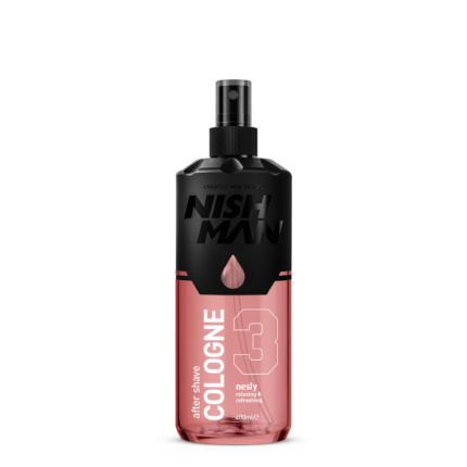 03 Nesly After Shave Cologne 400ml Nishman