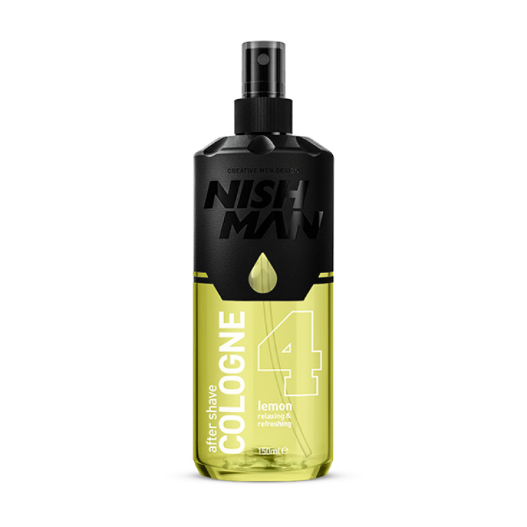 04 Lemon After Shave Cologne 150ml Nishman