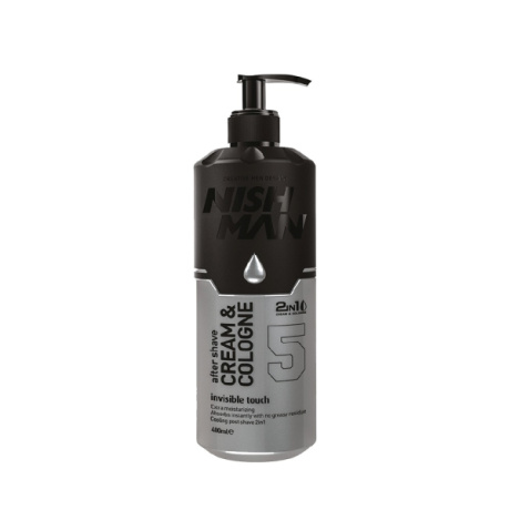 05 Invisible Touch After Shave Cream Cologne 400ml Nishman