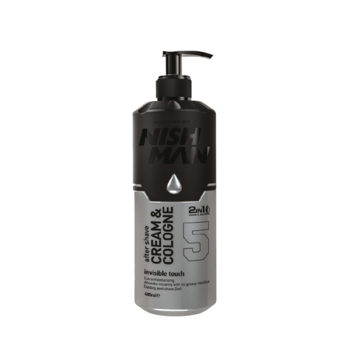 05 Invisible Touch After Shave Cream Cologne 400ml Nishman