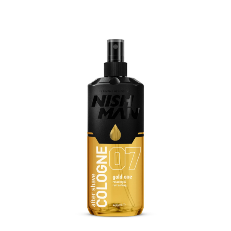 07 Gold One After Shave Cologne 400ml Nishman
