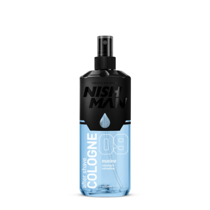 09 Marine After Shave Cologne 400ml Nishman