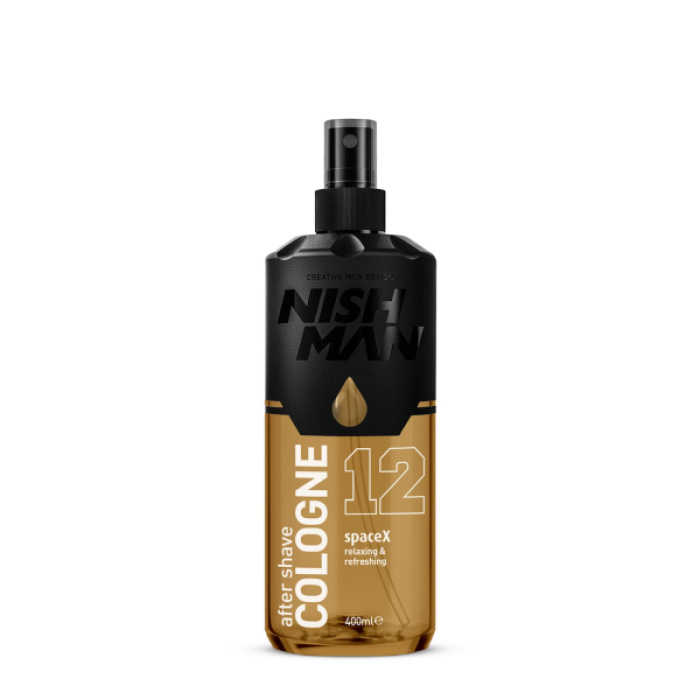 12 SpaceX After Shave Cologne 400ml Nishman