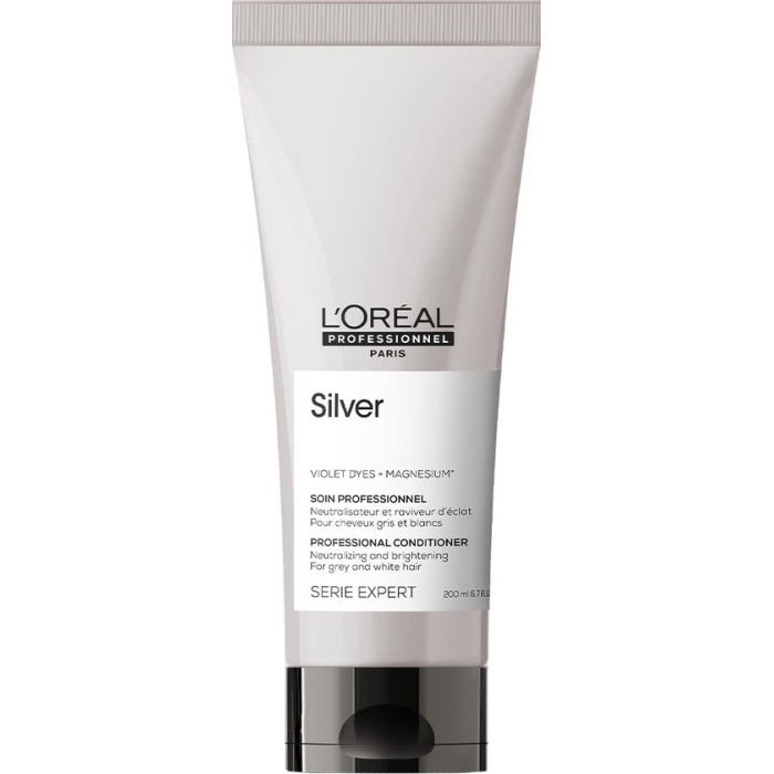 Loreal Silver Conditioner 200 ml voor Grijs en Blond Haar FLAKA.BE