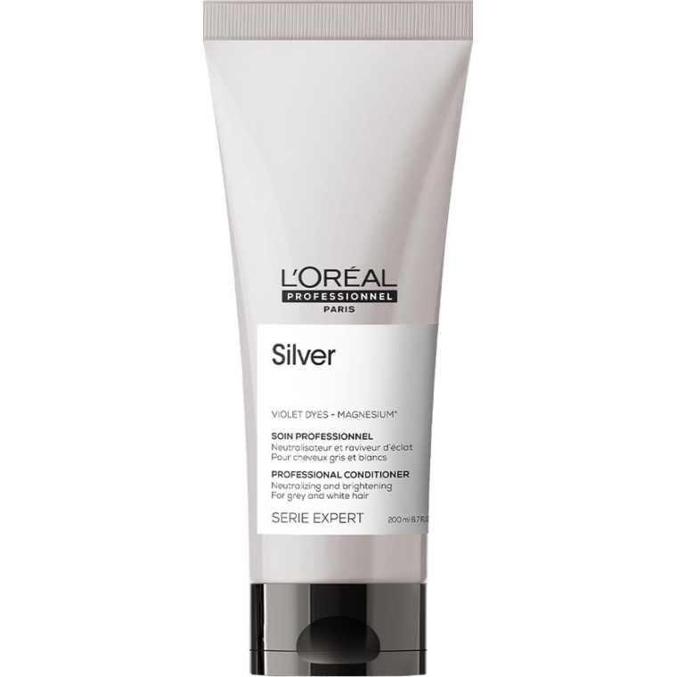 Loreal Silver Conditioner 200 ml voor Grijs en Blond Haar FLAKA.BE
