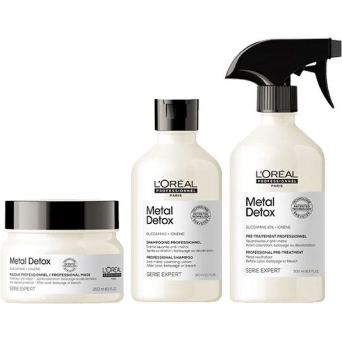 L’Oréal Metal Detox 3-Delige Set – Minder Haarbreuk & Perfecte Kleur | Flaka.be flaka.be