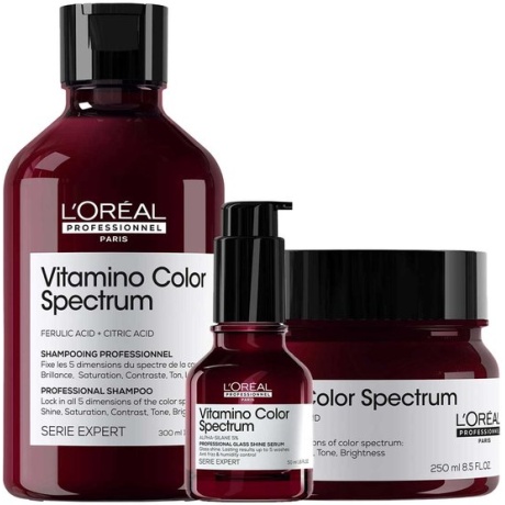 L'Oréal Professionnel - Vitamino Color Spectrum Shampoo + Mask + Serum - Set