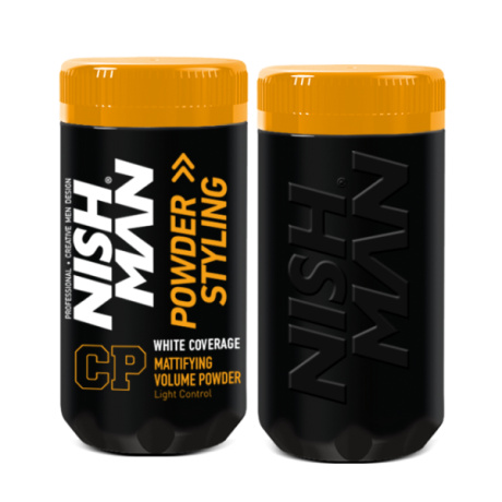 White Coverage Hair Styling Powder 20gr Nishman